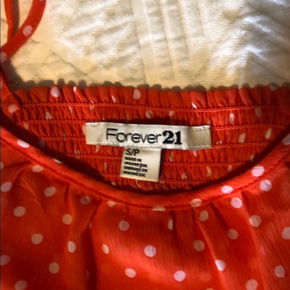 ‼️ Forever 21 Ruffle Tank Top - Picture 3 of 4